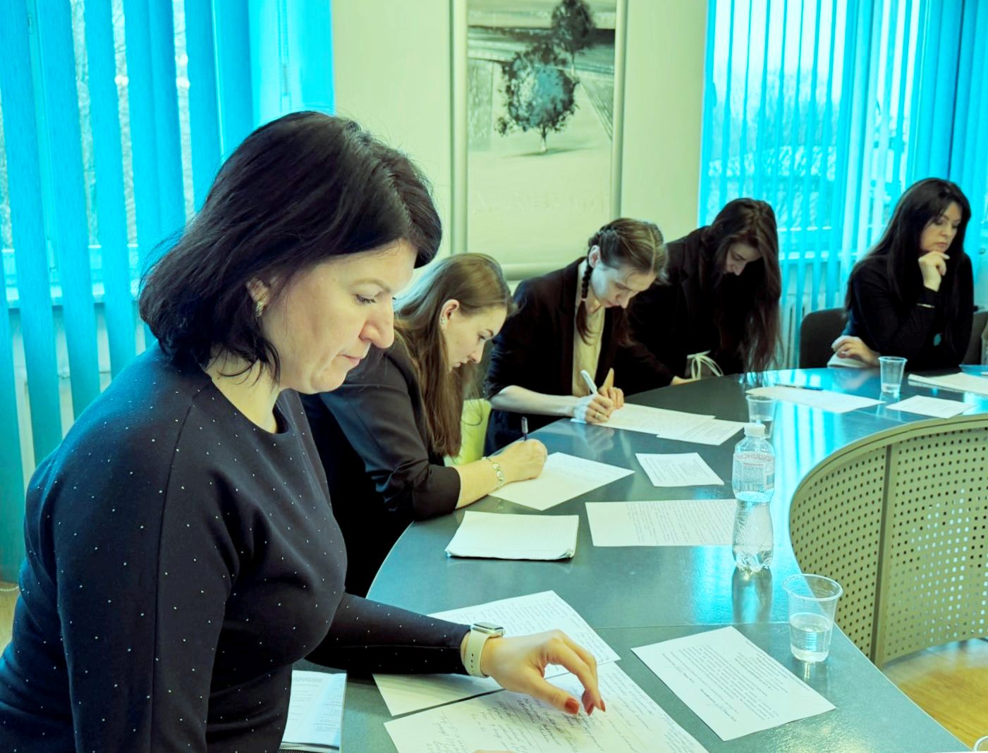 Позитивна робоча атмосфера на іспиті